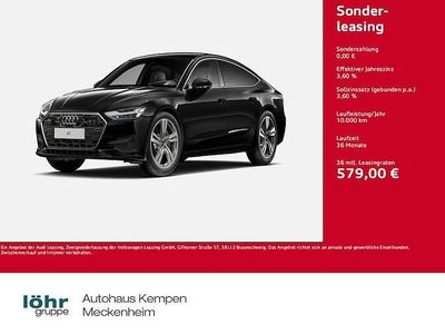 Mythosschwarz metallic Gebraucht 2025 Audi A7 Ambiente | 59.950 €