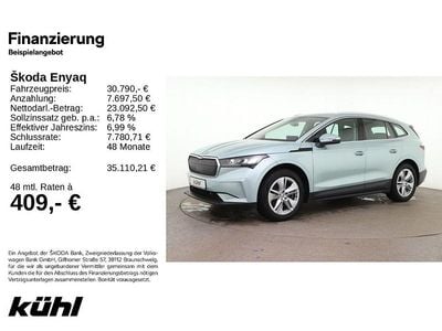 Gebraucht Skoda Enyaq iV 150 kW (204 PS) 2022 Silber SUV