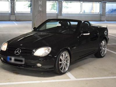 Gebraucht Mercedes SLK230 Edition 197 PS (144 kW) 2002 Schwarz Cabrio