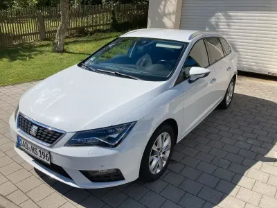 Gebraucht Seat Leon ST Style 116 PS (85 kW) 2019 Weiß Kombi