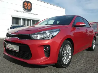 Brugt Kia Rio DREAM-TEAM Edition 100 HK (73 kW) 2019 Rød Sedan