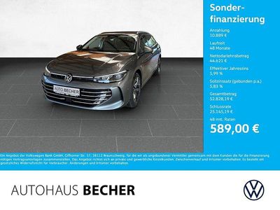 Grau Neu 2025 VW Passat Elegance Kombi | 55.510 € (Teuer)