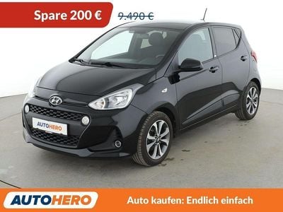 Gebraucht Hyundai i10 Passion Plus 67 PS (49 kW) 2018 Schwarz Kleinwagen
