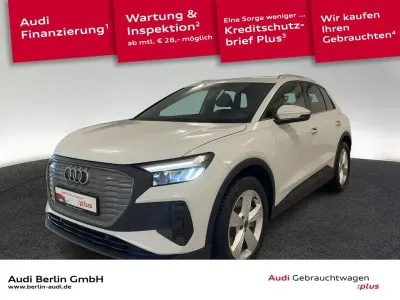 Gebraucht Audi Q4 e-tron Comfort 150 kW (204 PS) 2023 Gletscherweiß metallic SUV