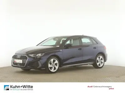 Gebraucht Audi A3 Sportback e-tron S-Line 204 PS (150 kW) 2022 Navarrablau metallic Kleinwagen