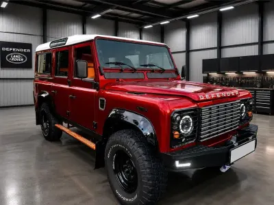 Gebraucht Land Rover Defender 113 PS (83 kW) 1998 Rot SUV