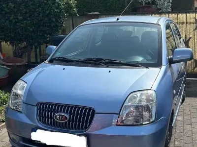 Brugt Kia Picanto 65 HK (47 kW) 2005 Blå Hatchback