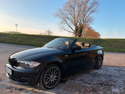 Gebraucht BMW 118 Cabriolet Sport Line 143 PS (105 kW) 2008 Schwarz Cabrio
