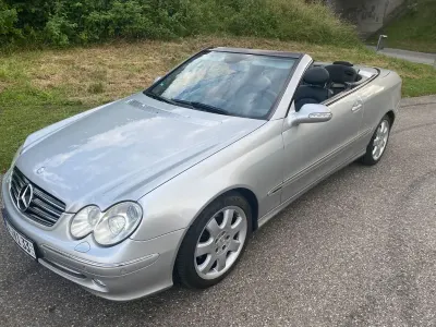 Gebraucht Mercedes CLK240 Avantgarde 170 PS (125 kW) 2005 Silber Cabrio