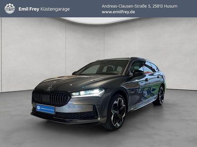 Neu Skoda Superb SportLine 150 PS (110 kW) 2025 Grau Kombi