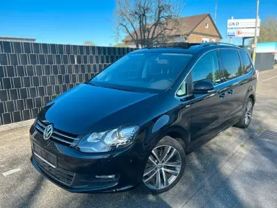 Brugt VW Sharan Life 140 HK (102 kW) 2014 Sort MPV