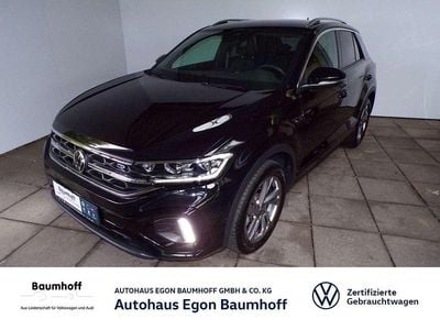 Second-hand VW T-Roc R-line 150 CP (110 kW) 2025 Negru SUV