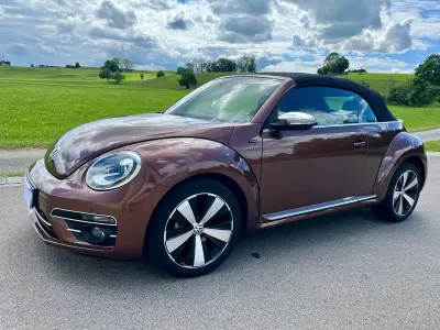 Gebraucht VW Beetle Cabriolet Allstar 150 PS (110 kW) 2017 Braun Cabrio