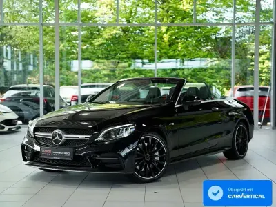 Używany Mercedes C43 AMG AMG 391 KM (287 kW) 2019 Czarny Kabriolet
