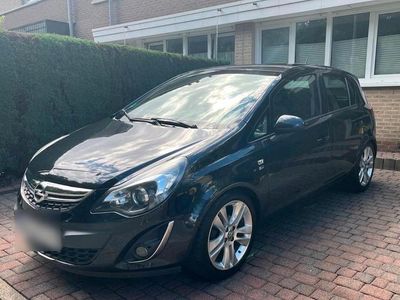 Gebraucht Opel Corsa Edition 87 PS (63 kW) 2012 Schwarz Kleinwagen