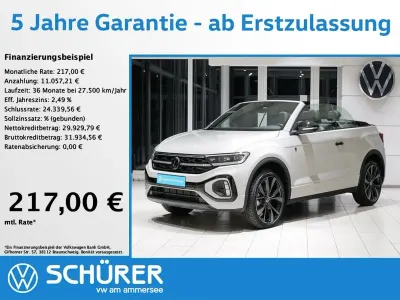Gebraucht VW T-Roc Cabriolet Karmann 150 PS (110 kW) 2025 Grau Cabrio
