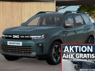 Ny Dacia Bigster Extreme 140 HK (102 kW) 2026 Sort SUV
