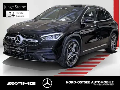 Gebraucht Mercedes GLA250 AMG 224 PS (164 kW) 2021 Metalliclack kosmosschwarz SUV