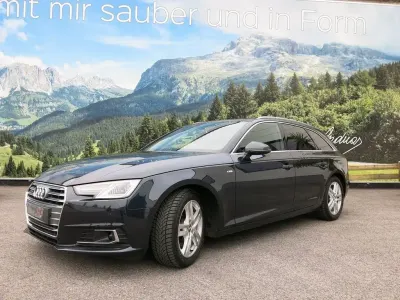 Gebraucht Audi A4 S-Line 190 PS (139 kW) 2016 Blau Kombi