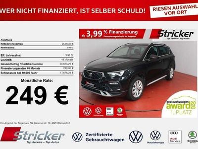Gebraucht Seat Ateca Xperience 150 PS (110 kW) 2024 Magic schwarz metallic (metallic) SUV
