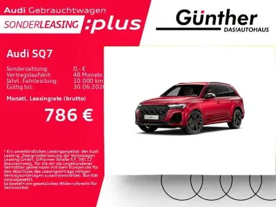Gebraucht Audi SQ7 Ambiente 507 PS (372 kW) 2025 Chilirot metallic SUV