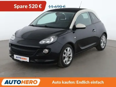Gebraucht Opel Adam Open Air 87 PS (63 kW) 2019 Schwarz Kleinwagen