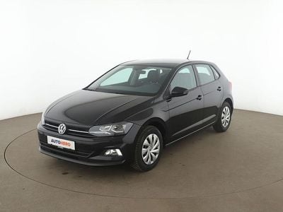 Gebraucht VW Polo Comfortline 65 PS (47 kW) 2019 Schwarz Kleinwagen