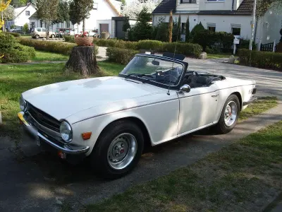 Gebraucht Triumph TR6 95 PS (69 kW) 1976 Weiß Cabrio