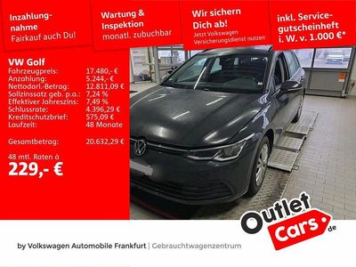 Grau Gebraucht 2022 VW Golf Life Limousine | 17.480 € (Superpreis)