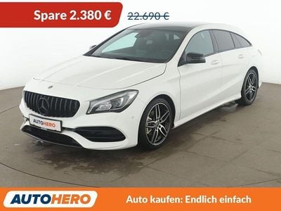 Gebraucht Mercedes CLA180 Shooting Brake AMG line 122 PS (89 kW) 2018 Weiß Kombi
