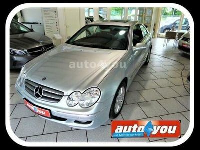 Gebraucht Mercedes CLK200 Elegance 163 PS (119 kW) 2007 Silber metallic Coupé