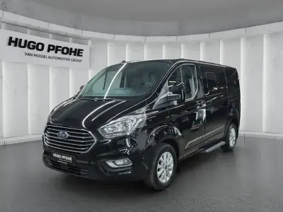 Gebraucht Ford Tourneo Custom Trend 105 PS (77 kW) 2023 Obsidian schwarz metallic Van