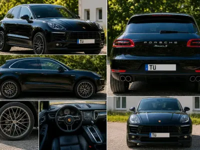 Gebraucht Porsche Macan S 258 PS (189 kW) 2017 Schwarz SUV