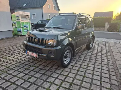 Gebraucht Suzuki Jimny Comfort 86 PS (63 kW) 2016 Cool khaki perleffect metallic SUV