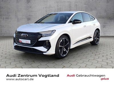 Weiß Gebraucht 2022 Audi Q4 Sportback e-tron S-Line SUV | 33.980 € (Fairer Preis)
