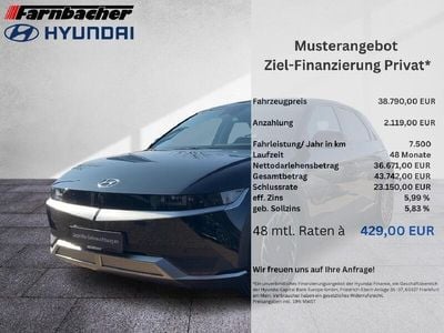Gebraucht Hyundai Ioniq 5 Techniq 167 kW (228 PS) 2024 Abyss black / mic SUV