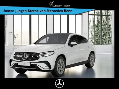 Używany Mercedes GLC300 AMG 258 KM (189 kW) 2024 Biały Coupe