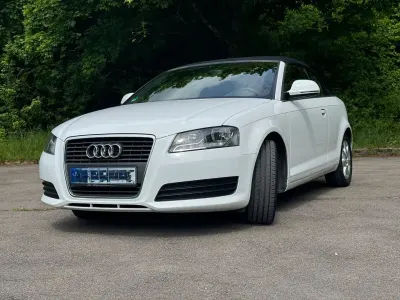 Gebraucht Audi A3 Cabriolet Sport 102 PS (75 kW) 2009 Weiß Cabrio