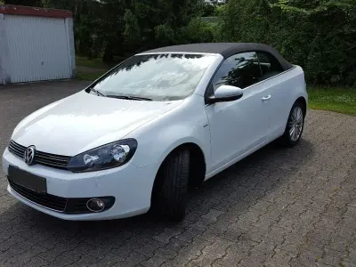 Gebraucht VW Golf Cabriolet Cup 105 PS (77 kW) 2015 Weiß Cabrio