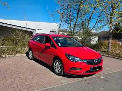 Brugt Opel Astra Edition 125 HK (91 kW) 2016 Rød Stationcar