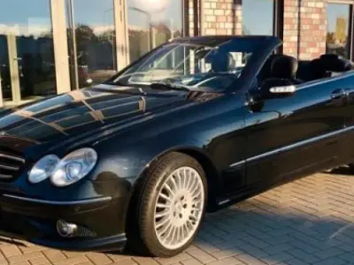 Usata Mercedes CLK200 Sport 163 CV (119 kW) 2005 Nero Cabrio