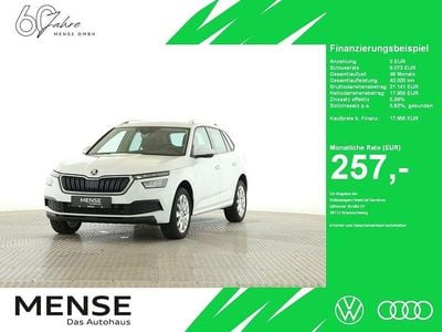 Gebraucht Skoda Kamiq Style 95 PS (69 kW) 2021 Moonweiß perleffekt SUV