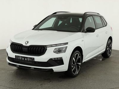 Moon white metallic / dach schwarz Neu 2026 Skoda Kamiq Monte Carlo SUV | 31.495 € (Etwas zu teuer)