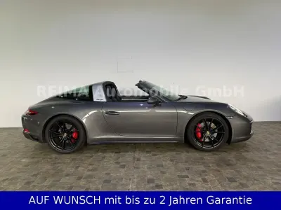 Gebraucht Porsche 911 Targa 4S Chrono 420 PS (308 kW) 2016 Achatgraumetallic Cabrio