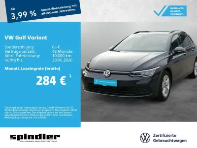 Gebraucht VW Golf VIII Life 131 PS (96 kW) 2023 Uranograu Kombi