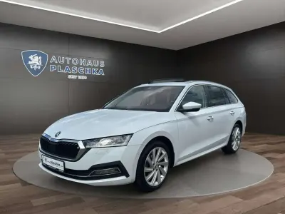 Gebraucht Skoda Octavia Style 116 PS (85 kW) 2024 Moonweiß (s9r.) Kombi