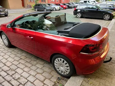 Gebraucht VW Golf Cabriolet 122 PS (89 kW) 2012 Rot Cabrio