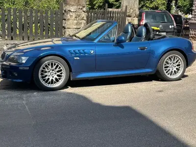 Gebraucht BMW Z3 Sport Line 170 PS (125 kW) 2001 Blau Cabrio