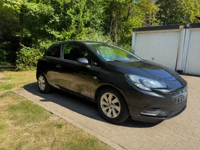 Gebraucht Opel Corsa Edition 90 PS (66 kW) 2015 Schwarz Kleinwagen