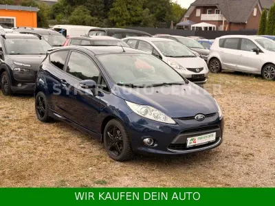 Gebraucht Ford Fiesta S 95 PS (69 kW) 2012 Blau Kleinwagen
